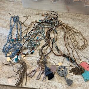Lot of necklaces